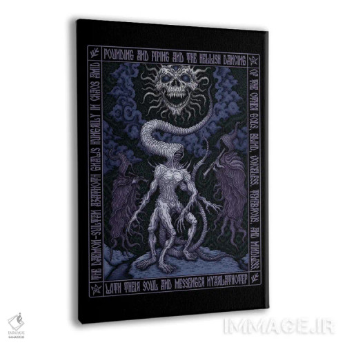 تابلو آیکون نیارلاتوتپ I اثر آژمودای - نمای پرسپکتیو محصول