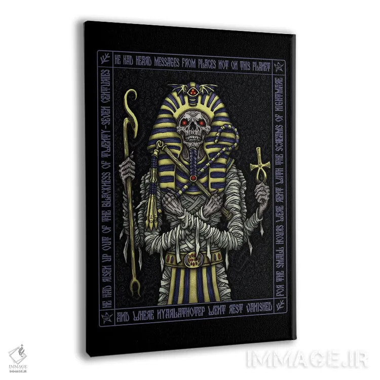 تابلو آیکون نیارلاتوتپ III اثر آژمودای - نمای پرسپکتیو محصول