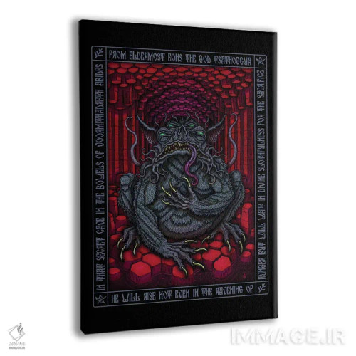 تابلو آیکون تساتوگوا اثر آژمودای - نمای پرسپکتیو محصول