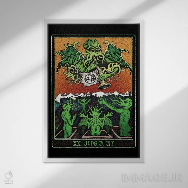 تابلو داوری کتوله اثر آژمودای - نمای قابدار سفید