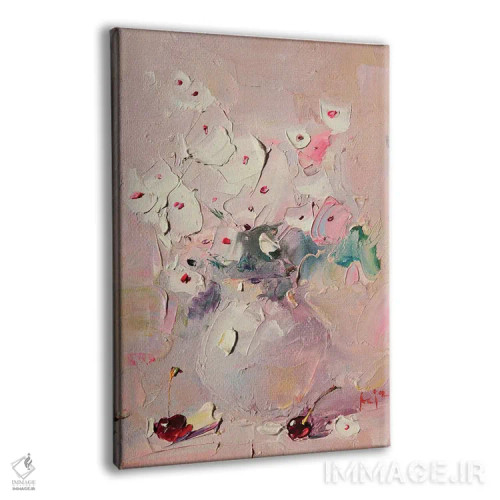 تابلو دستهگل روشن اثر عزیز سلیماناف - نمای پرسپکتیو محصول