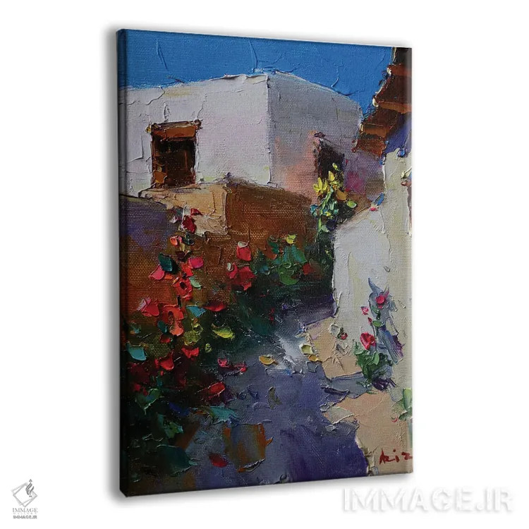 تابلو خیابان جنوبی اثر عزیز سلیماناف - نمای پرسپکتیو محصول