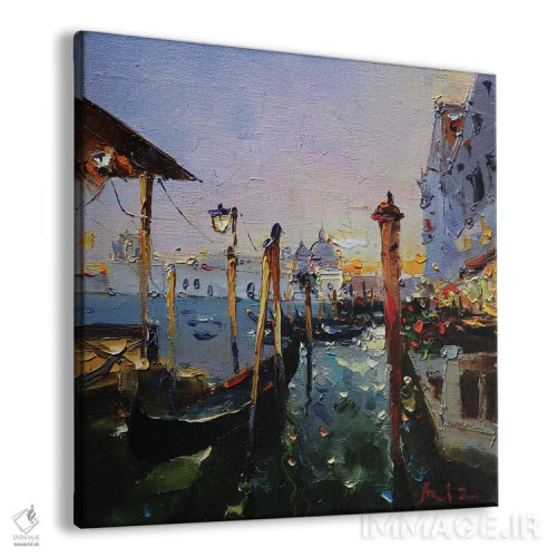 تابلو ونیز (ایتالیا) اثر عزیز سلیماناف - نمای پرسپکتیو محصول