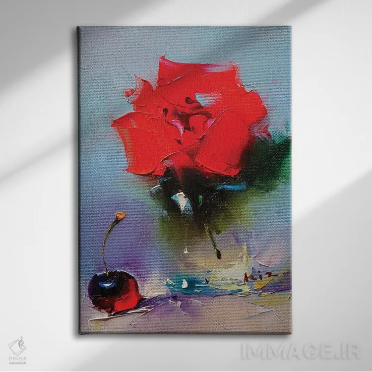 تابلو برای تو اثر عزیز سلیماناف - نمای روبهرو روی دیوار