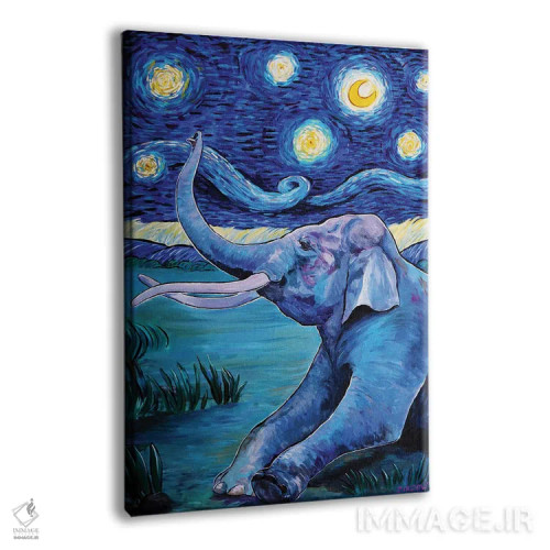 تابلو وقتی بر یک ستاره آرزو میکنی اثر آماندا زیرزو - نمای پرسپکتیو محصول