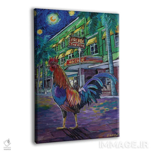 تابلو برای رفتن به آنسوی دیگر (آرکید مرکز شهر فورت مایرز) اثر آماندا زیرزو - نمای پرسپکتیو محصول