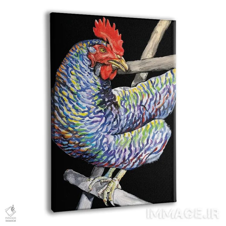 تابلو مرغ کونگ پائو (غذای چینی) اثر آماندا زیرزو - نمای پرسپکتیو محصول