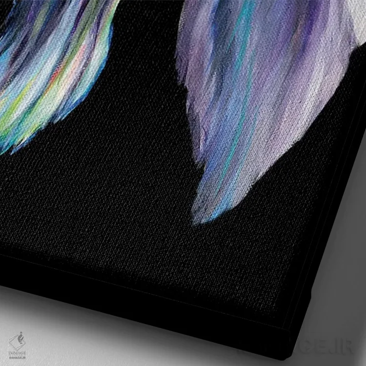 تابلو بز اثر آماندا زیرزو - نمای نزدیک بافت بوم