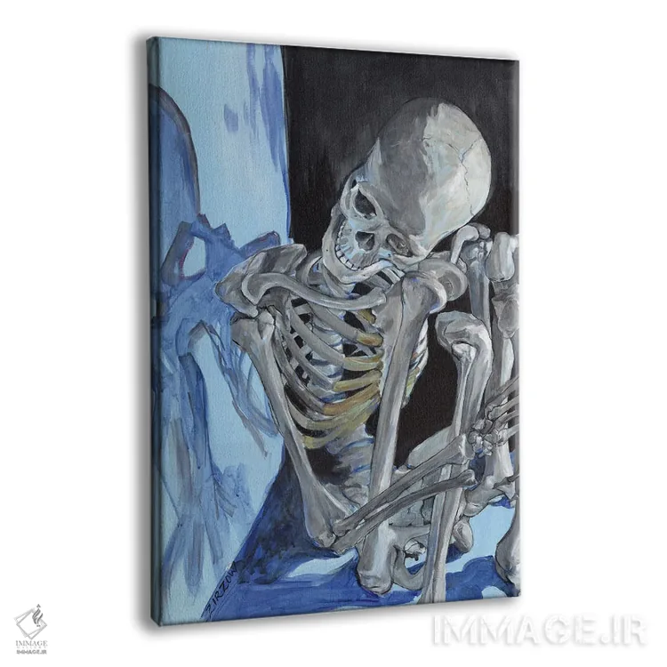 تابلو افسرده اثر آماندا زیرزو - نمای پرسپکتیو محصول