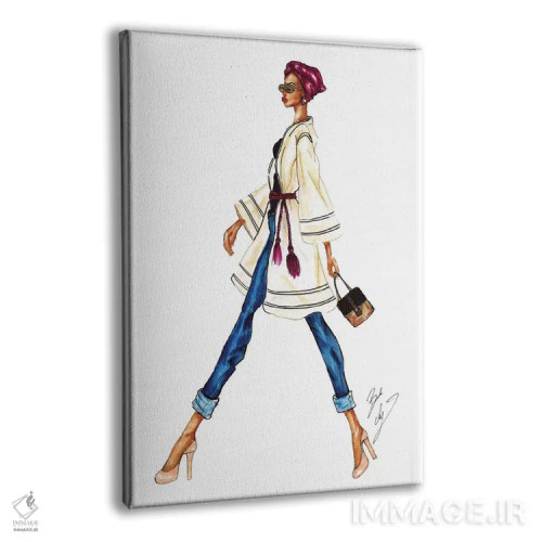 تابلو رهسپار شدن اثر بروک اشلی - نمای پرسپکتیو محصول