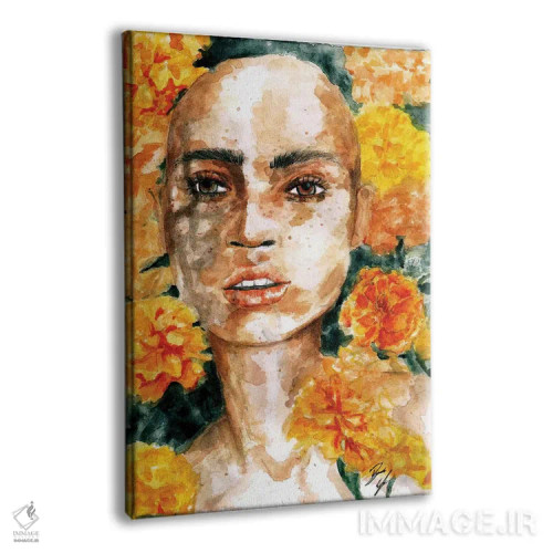 تابلو همیشهبهار (گل) اثر بروک اشلی - نمای پرسپکتیو محصول