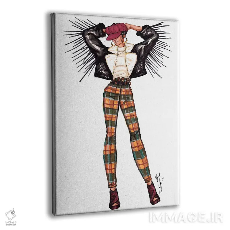 تابلو حالوهوای پاییزی اثر بروک اشلی - نمای پرسپکتیو محصول