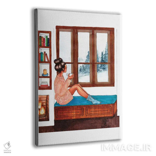 تابلو برفگیر شده اثر بروک اشلی - نمای پرسپکتیو محصول