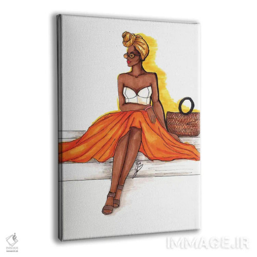 تابلو درخشش تابستانی اثر بروک اشلی - نمای پرسپکتیو محصول