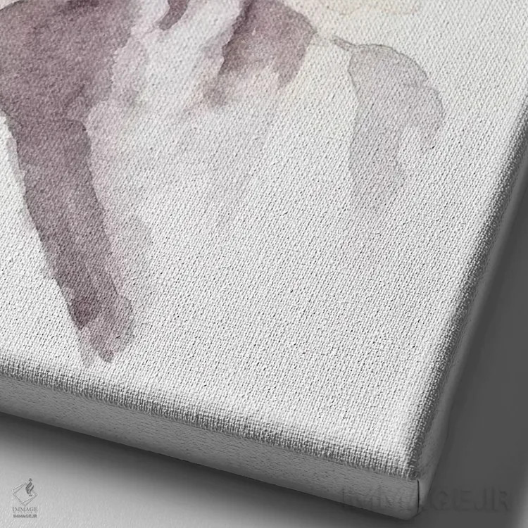 تابلو عینک آفتابی اثر بروک اشلی - نمای نزدیک بافت بوم