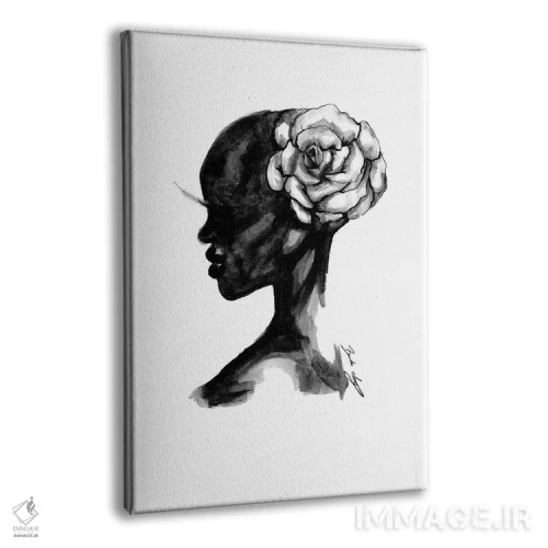 تابلو گل وحشی اثر بروک اشلی - نمای پرسپکتیو محصول