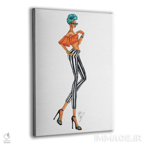 تابلو تروپیکانا (گرمسیری) اثر بروک اشلی - نمای پرسپکتیو محصول