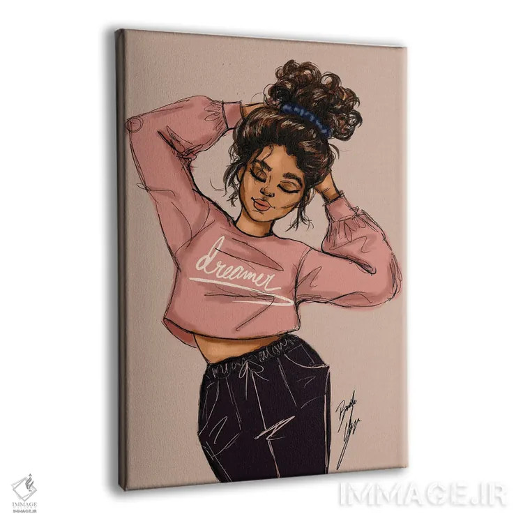 تابلو رویاپرداز اثر بروک اشلی - نمای پرسپکتیو محصول