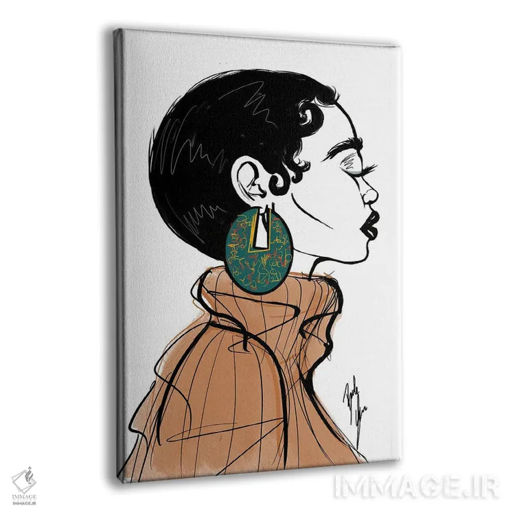 تابلو مریمگلی اثر بروک اشلی - نمای پرسپکتیو محصول