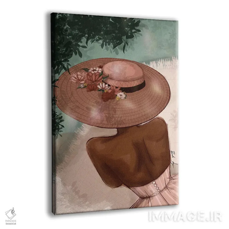 تابلو عصری در بهار اثر بروک اشلی - نمای پرسپکتیو محصول