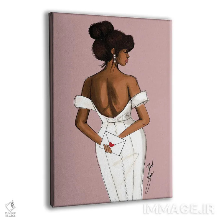 تابلو مال من باش اثر بروک اشلی - نمای پرسپکتیو محصول