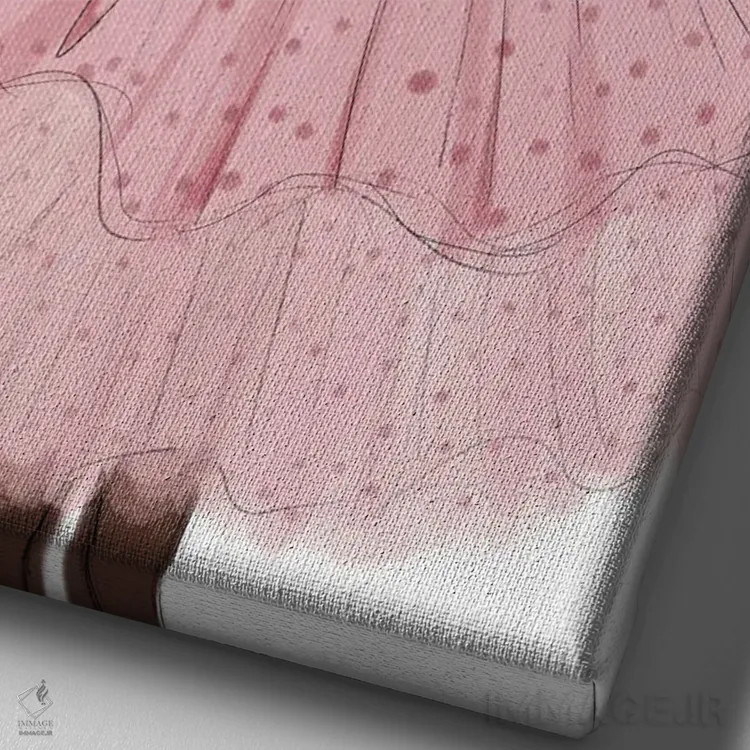 تابلو رزهای تازه اثر بروک اشلی - نمای نزدیک بافت بوم