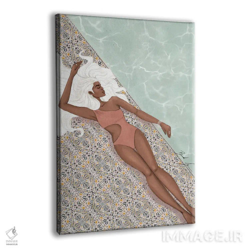 تابلو آفتابگرفتن اثر بروک اشلی - نمای پرسپکتیو محصول