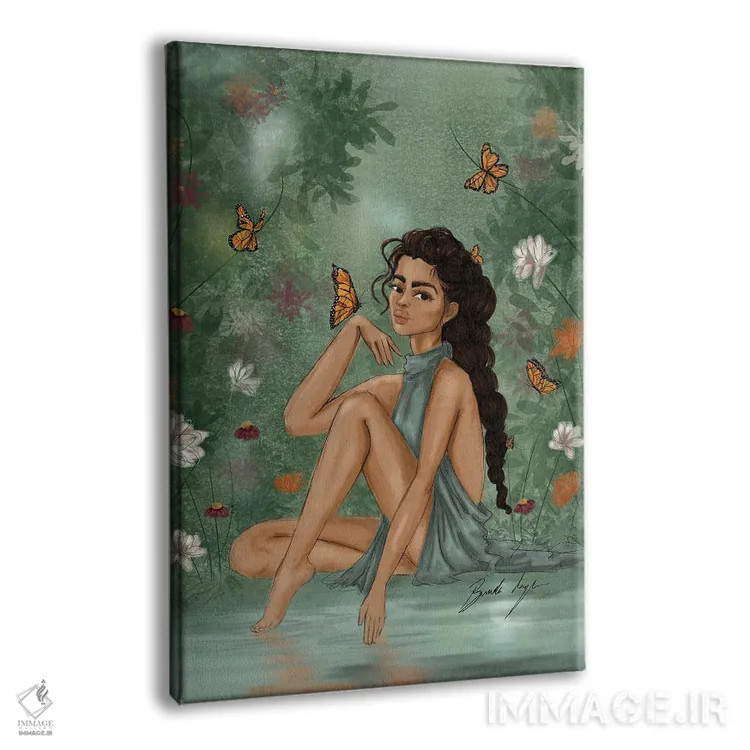 تابلو باغ اثر بروک اشلی - نمای پرسپکتیو محصول