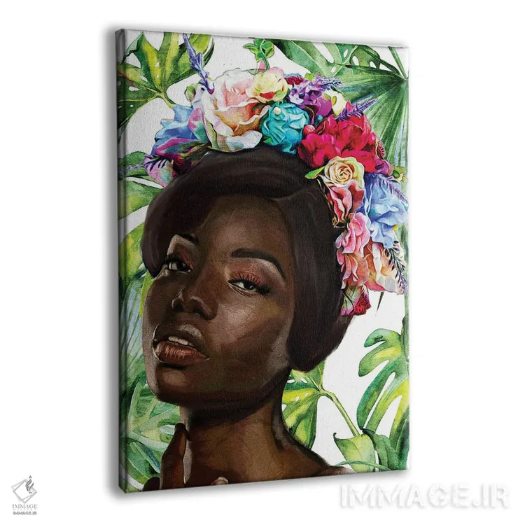 تابلو تاجگذاری شده اثر برندی آدامز-پیفوس - نمای پرسپکتیو محصول