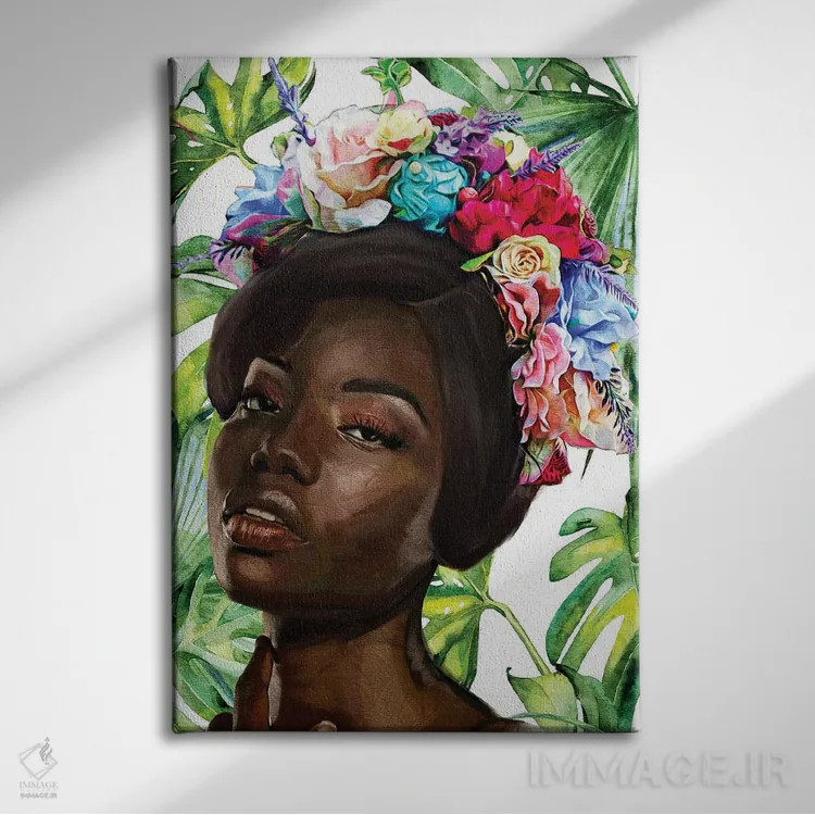 تابلو تاجگذاری شده اثر برندی آدامز-پیفوس - نمای روبهرو روی دیوار