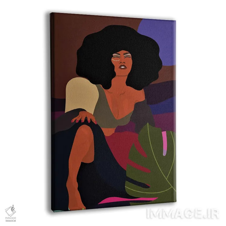 تابلو سلطه اثر برندی آدامز-پیفوس - نمای پرسپکتیو محصول