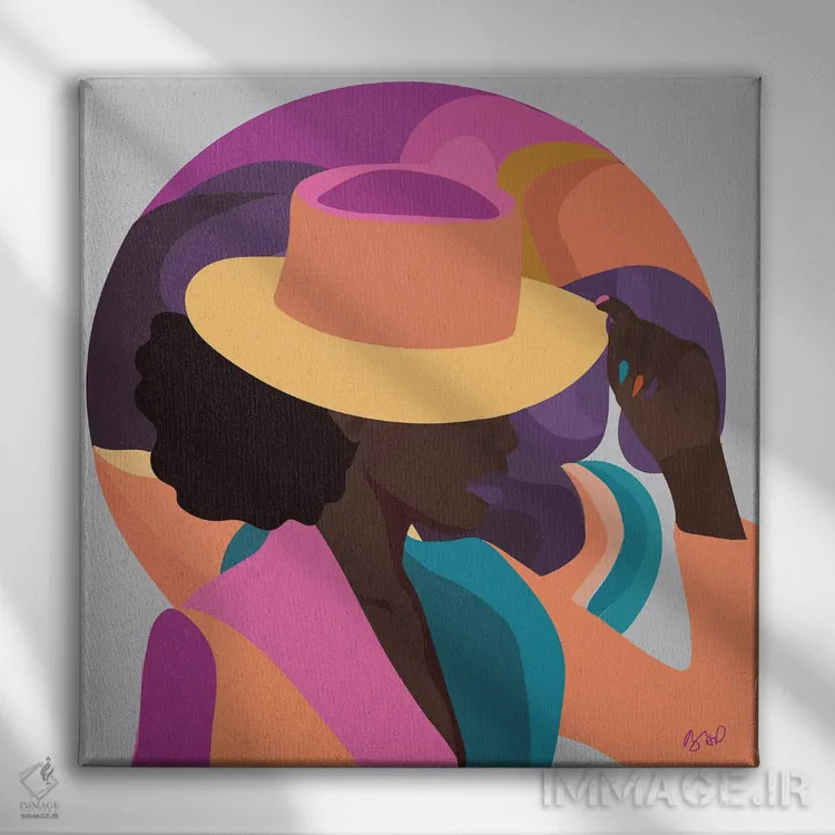 تابلو حرکتهای رئیسوار اثر برندی آدامز-پیفوس - نمای روبهرو روی دیوار