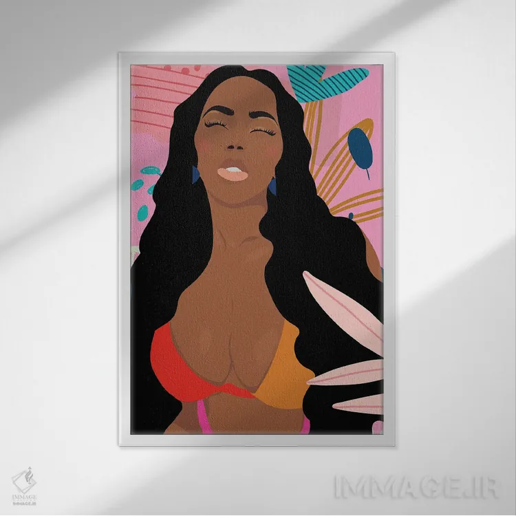 تابلو خداحافظ افسردگی زمستانی اثر برندی آدامز-پیفوس - نمای قابدار سفید