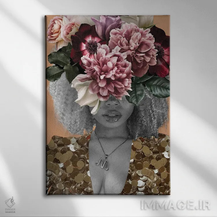 تابلو آراسته اثر برندی آدامز-پیفوس - نمای روبهرو روی دیوار