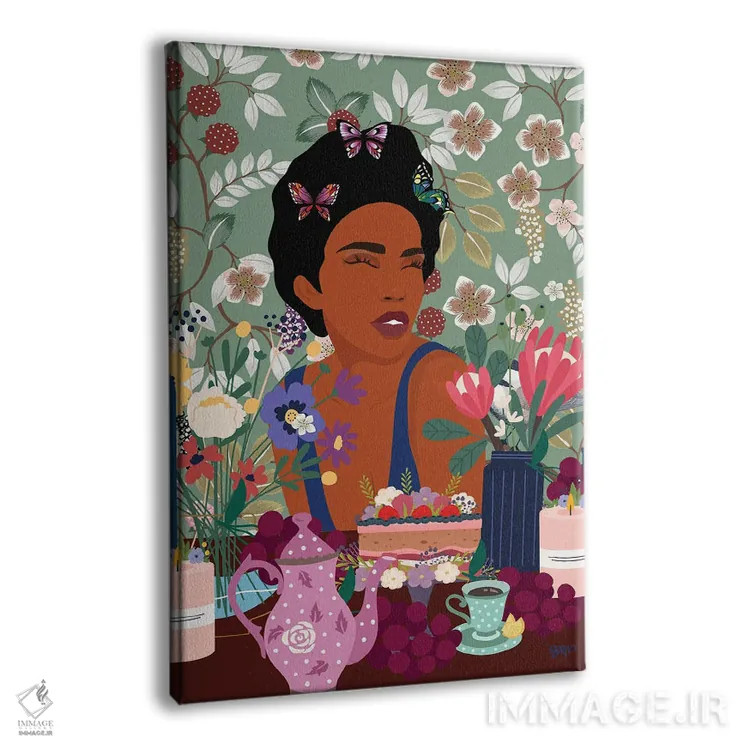 تابلو شکرگزاری یک دختر مجرد اثر برندی آدامز-پیفوس - نمای پرسپکتیو محصول