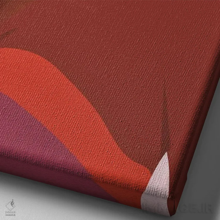 تابلو قدردانی اثر برندی آدامز-پیفوس - نمای نزدیک بافت بوم