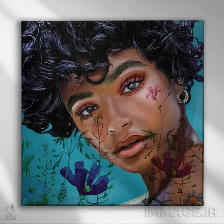 تابلو رشد اثر برندی آدامز-پیفوس - نمای روبهرو روی دیوار