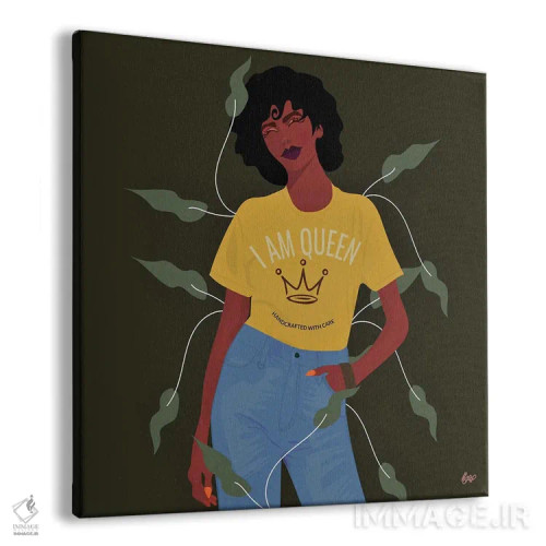 تابلو من ملکهام اثر برندی آدامز-پیفوس - نمای پرسپکتیو محصول