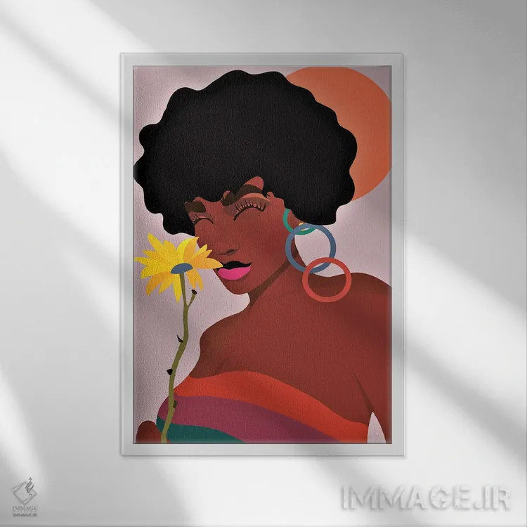 تابلو قدردانی اثر برندی آدامز-پیفوس - نمای قابدار سفید