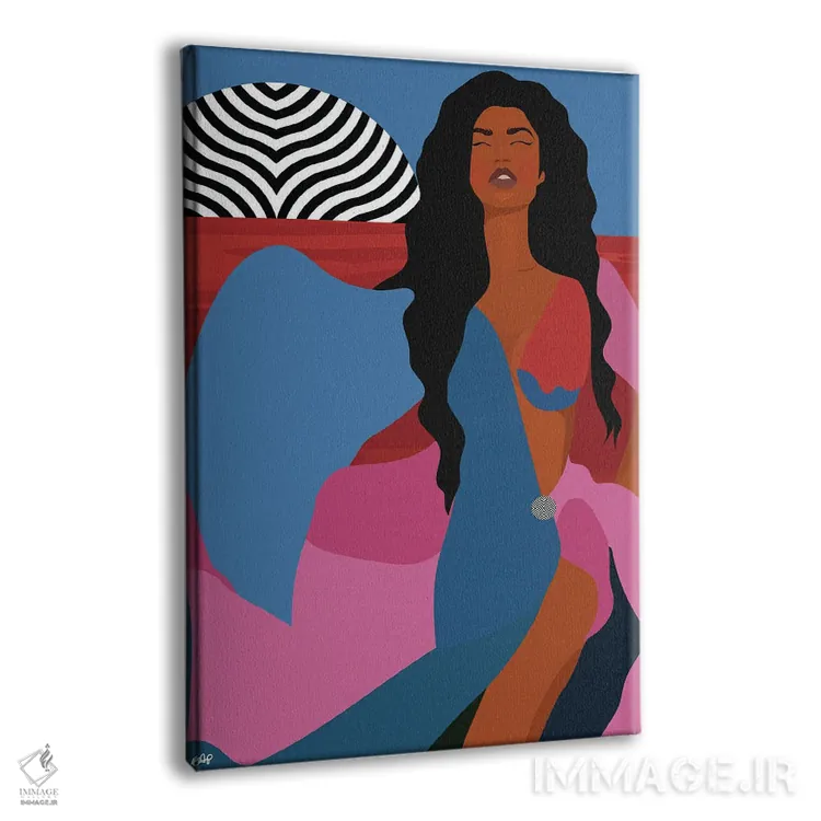 تابلو پس از شکافتن دریای سرخ اثر برندی آدامز-پیفوس - نمای پرسپکتیو محصول