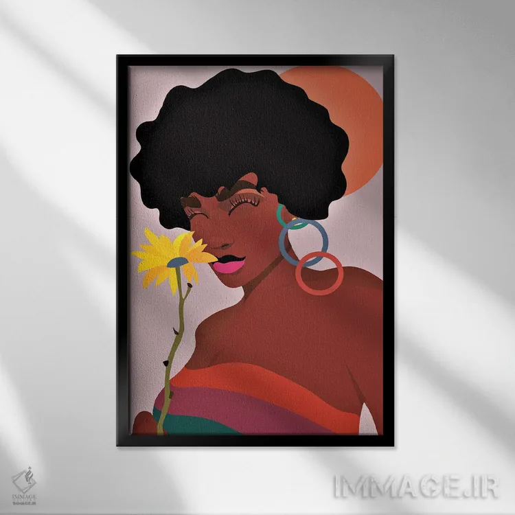 تابلو قدردانی اثر برندی آدامز-پیفوس - نمای قابدار مشکی