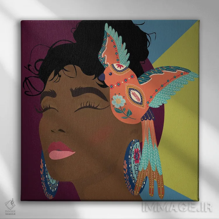 تابلو میتوانم تا اوج پرواز کنم اثر برندی آدامز-پیفوس - نمای روبهرو روی دیوار