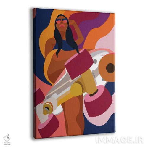 تابلو به راحتی تو را پشت سر میگذارم (تمثیلی) اثر برندی آدامز-پیفوس - نمای پرسپکتیو محصول