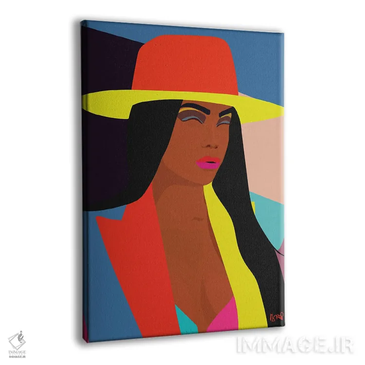 تابلو یه حس خوبه (اصطلاح عامیانه) اثر برندی آدامز-پیفوس - نمای پرسپکتیو محصول