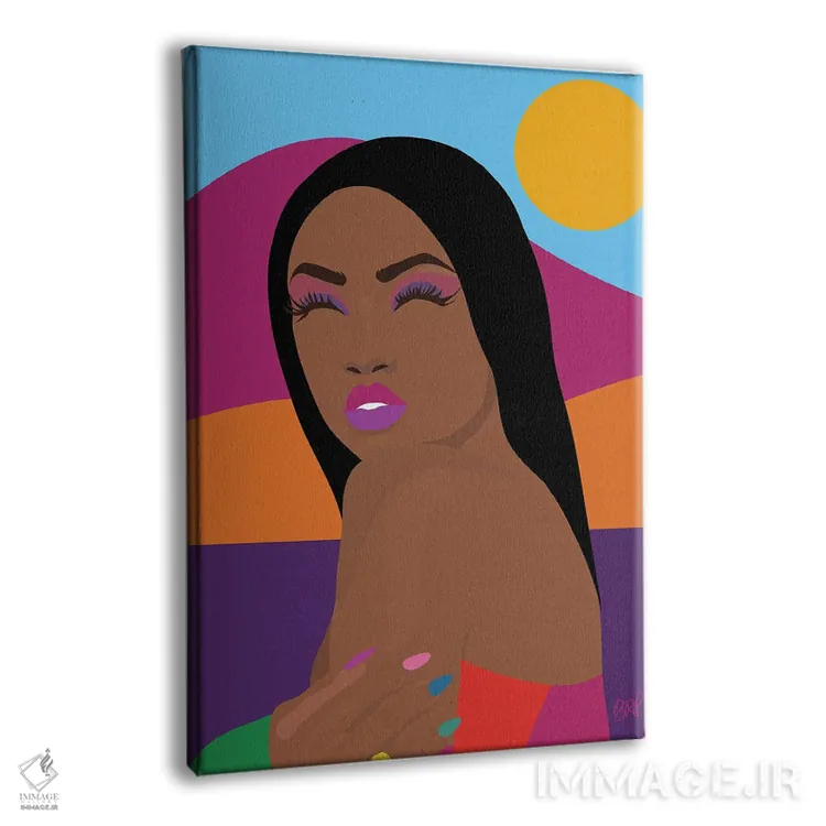 تابلو سفر اثر برندی آدامز-پیفوس - نمای پرسپکتیو محصول