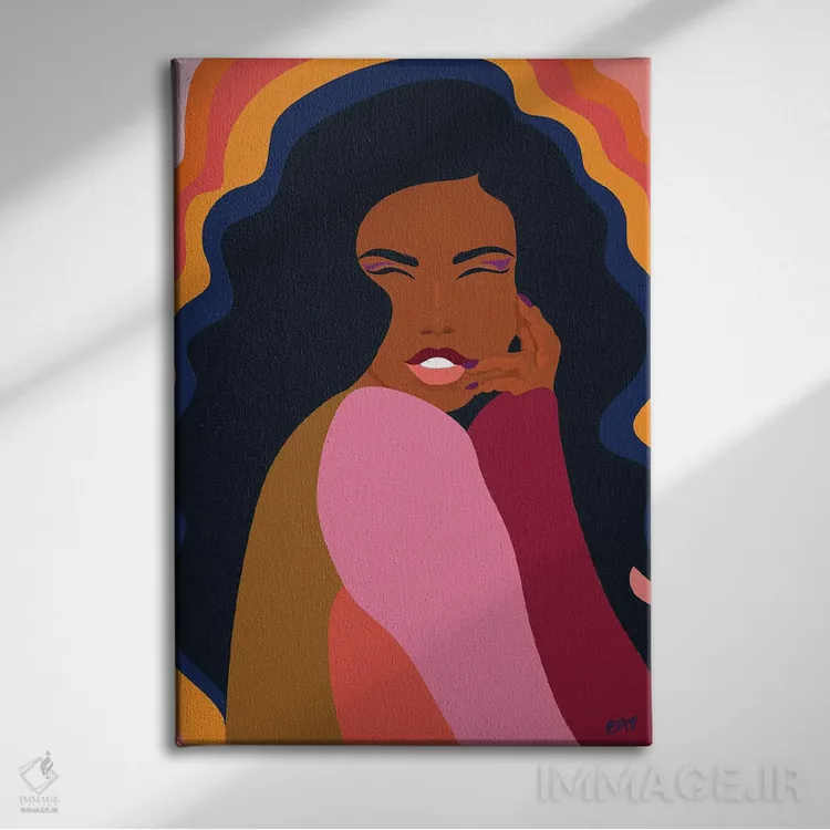 تابلو فقط حال خوب (ریلکس) اثر برندی آدامز-پیفوس - نمای روبهرو روی دیوار