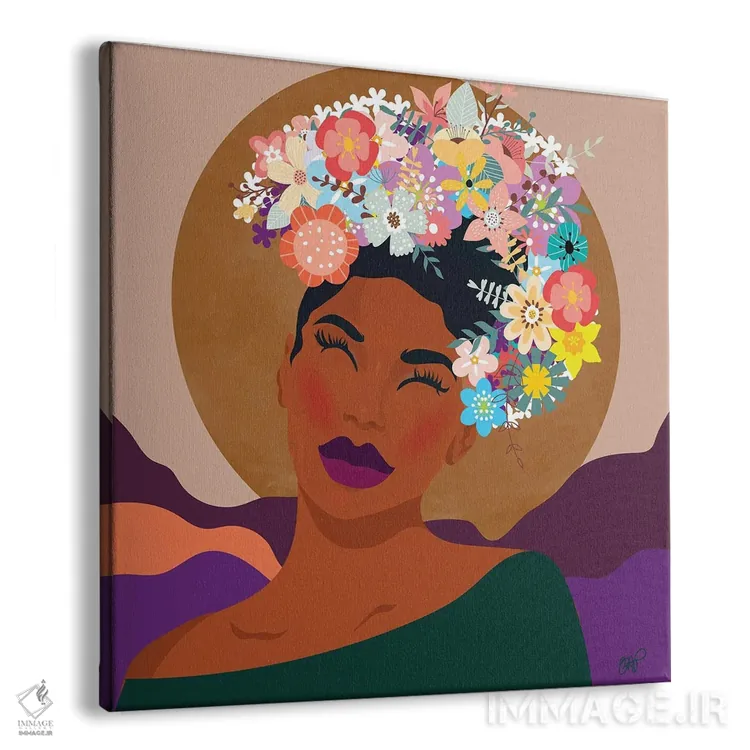 تابلو شکوفه زدن اثر برندی آدامز-پیفوس - نمای پرسپکتیو محصول