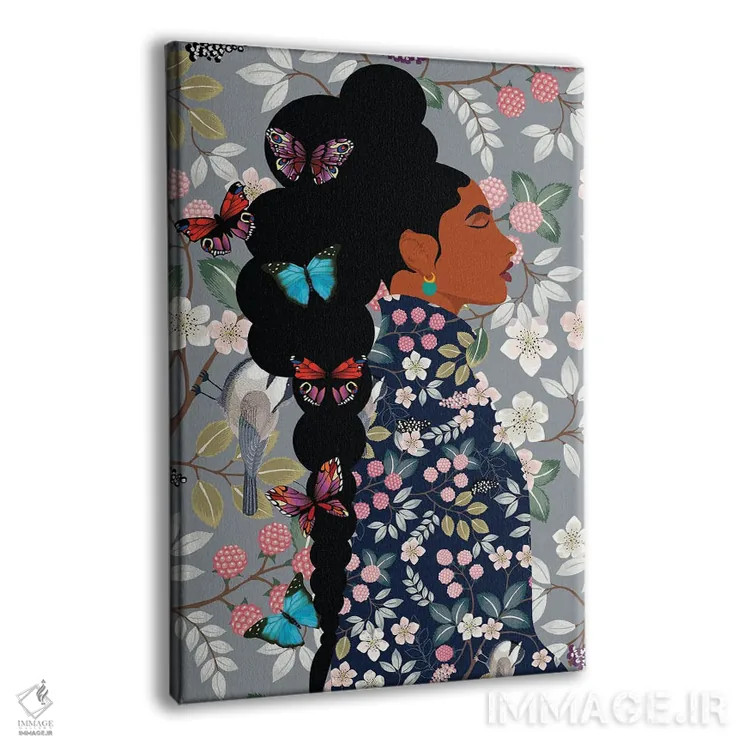 تابلو تفکرات در باغ ذن اثر برندی آدامز-پیفوس - نمای پرسپکتیو محصول