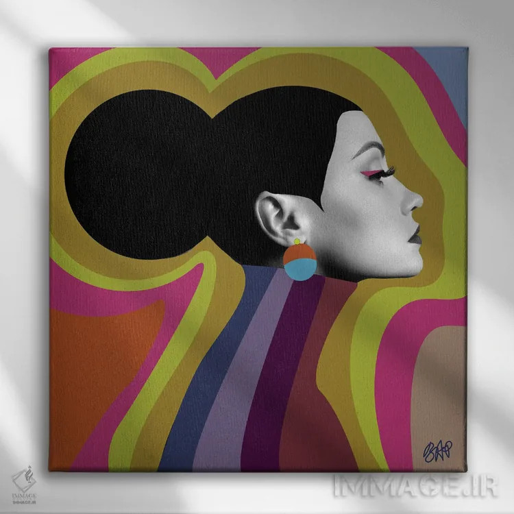 تابلو تکثیر شدن اثر برندی آدامز-پیفوس - نمای روبهرو روی دیوار