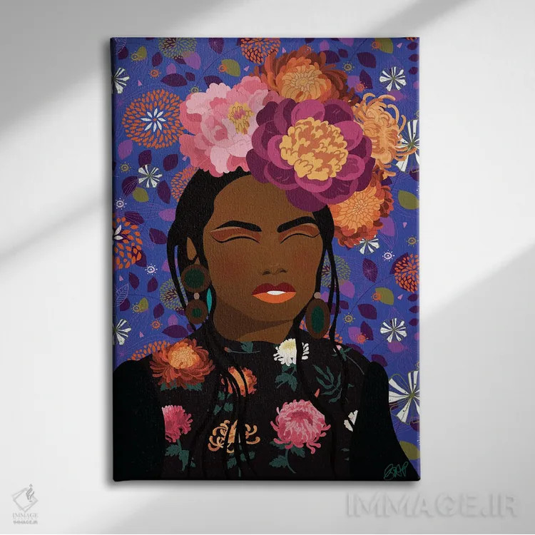 تابلو شکوفا شدن اثر برندی آدامز-پیفوس - نمای روبهرو روی دیوار